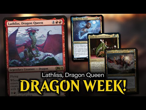 eedi-H – DRAGON WEEK! Lathliss Dragon Queen Commander Gameplay on Magic Online [Video]