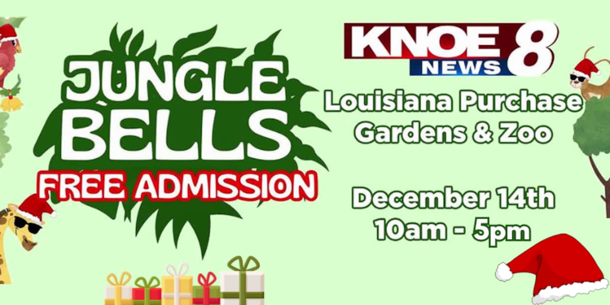 Louisiana Purchase Gardens and Zoo to host free holiday event [Video]