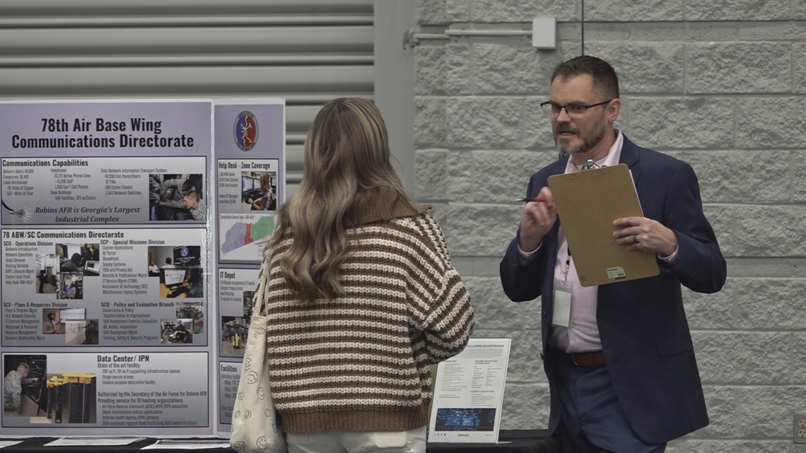 Robins Air Force Base draws in new workers with direct hiring program, job fair [Video]