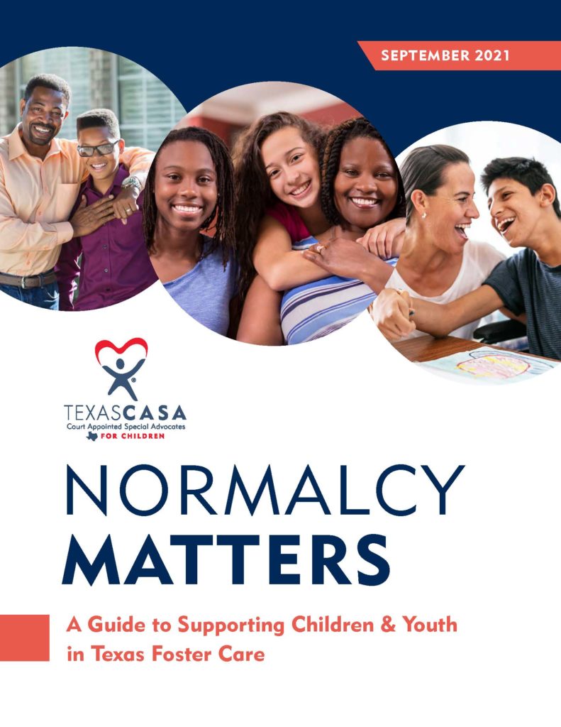 Normalcy Matters: A Guide to Supporting Children & Youth in Texas Foster Care [Video]