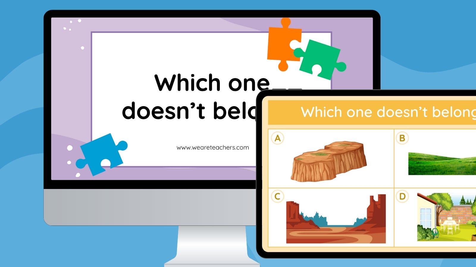 Which One Doesn’t Belong? Free Slides Worksheet Bundle [Video]