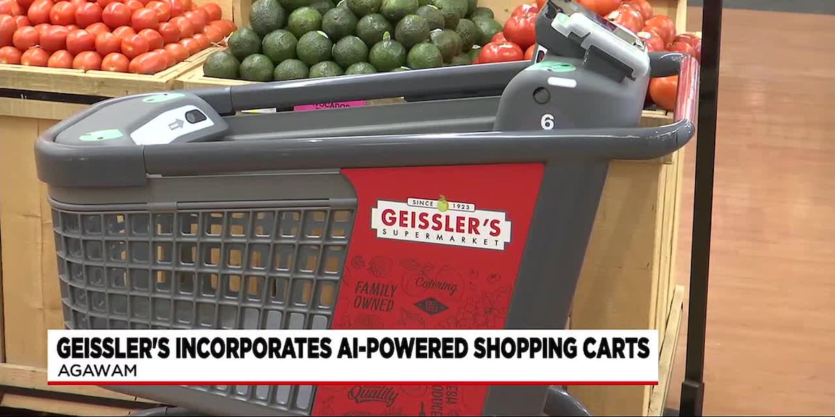 Geisslers Supermarket introduces new AI powered shopping carts [Video]