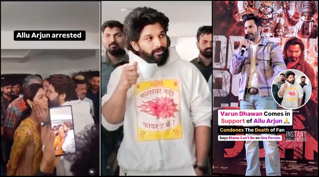 ‘Actor cannot be blamed for everything’: Varun Dhawan defends Allu Arjun amid arrest [Video]