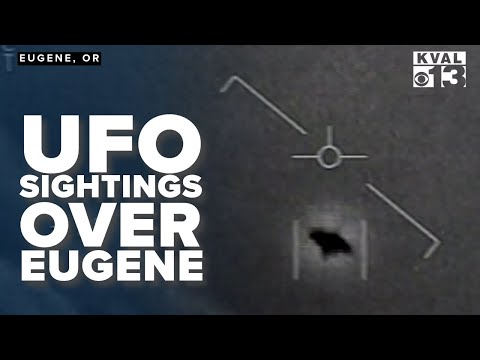 Alleged Sighting of UFO Over Eugene [Video]