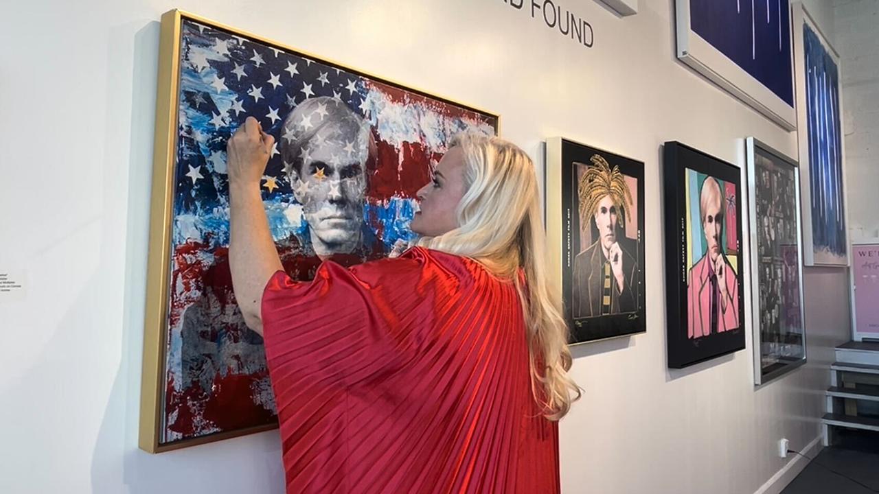 Florida artist’s patriotic Andy Warhol piece featured at popular event drawing thousands of visitors [Video]