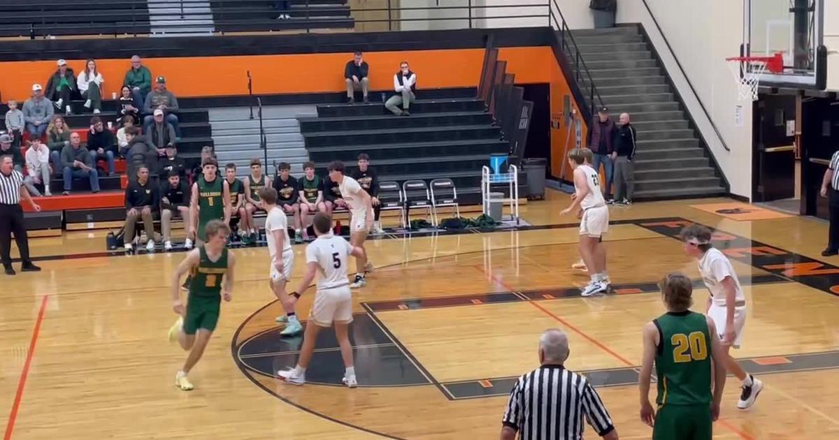 Whitefish’s Ryan Conklin hits a 3-point shot against Stevensville [Video]