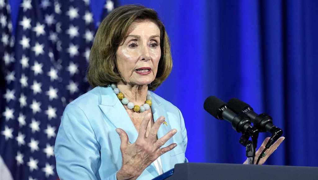 Pelosi has hip replacement surgery at a US military hospital in Germany after a fall [Video]