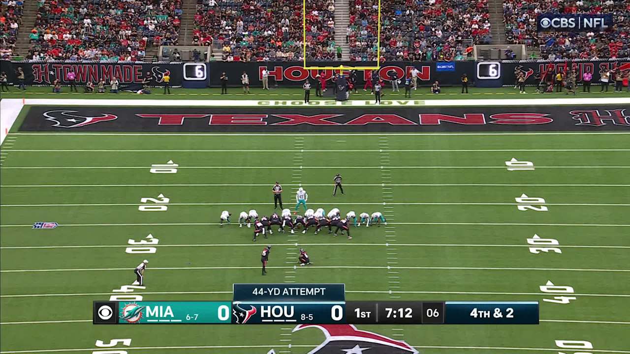 Ka’imi Fairbairn’s 44-yard FG opens scoring in Texans-Dolphins [Video]