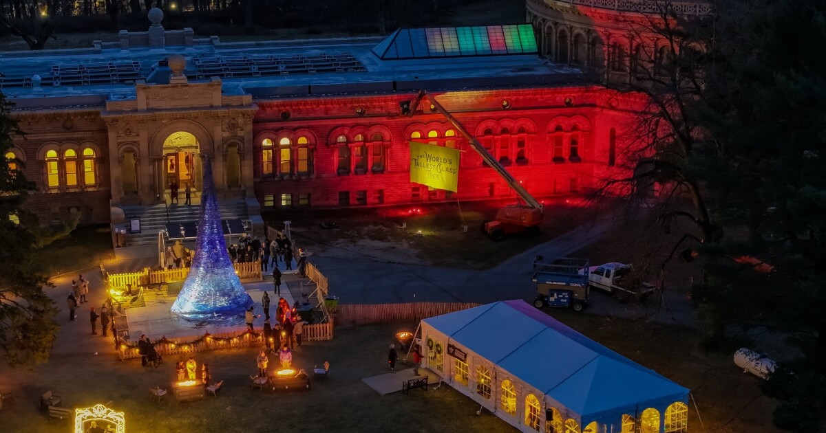 World’s tallest glass tree: A mission of sustainability and holiday cheer [Video]