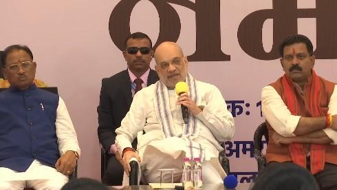 Amit Shah lauds Chhattisgarh govt for action against Maoists [Video]