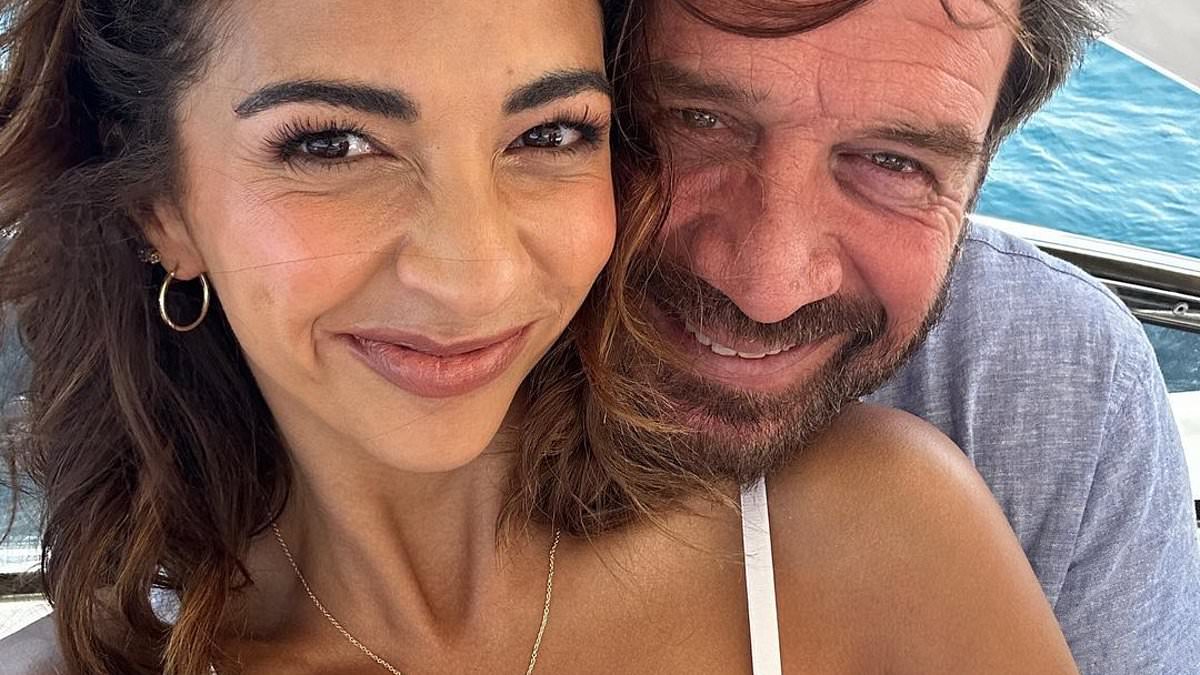 Nick Knowles proudly supports his girlfriend’s lingerie brand after the couple were forced to defend their racy underwear-clad posts [Video]