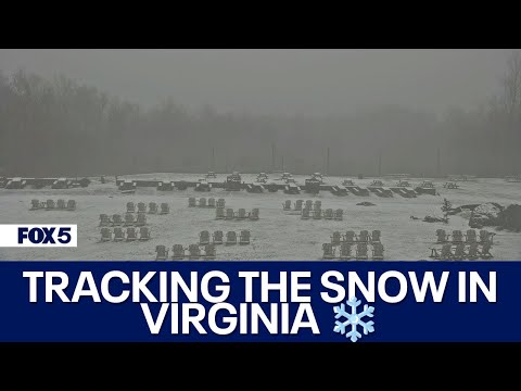 SNOW FALLS IN VIRGINIA ❄️ | FOX 5 DC [Video]