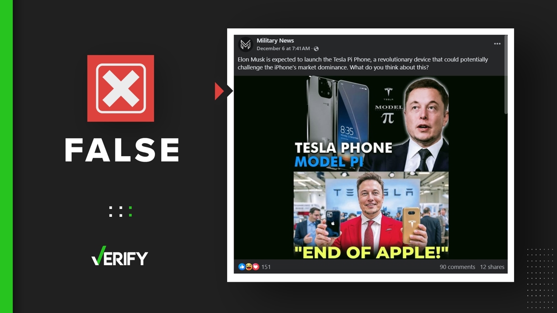 Is Tesla creating a new phone? No. Viral claims are fake [Video]