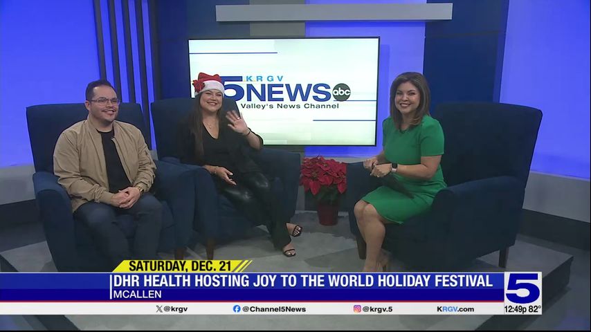 DHR Health in McAllen hosting Joy To The World Holiday Festival [Video]