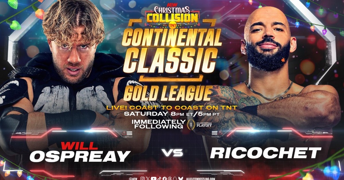 Will Ospreay vs. Ricochet, More Set For AEW Christmas Collision [Video]