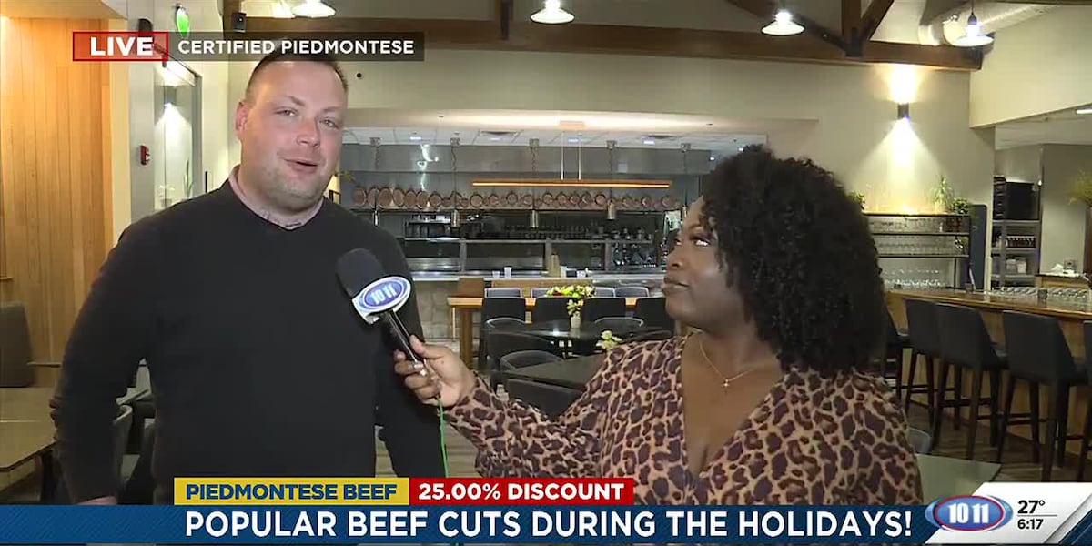 Certified Piedmontese discounts premium cuts for the holidays [Video]