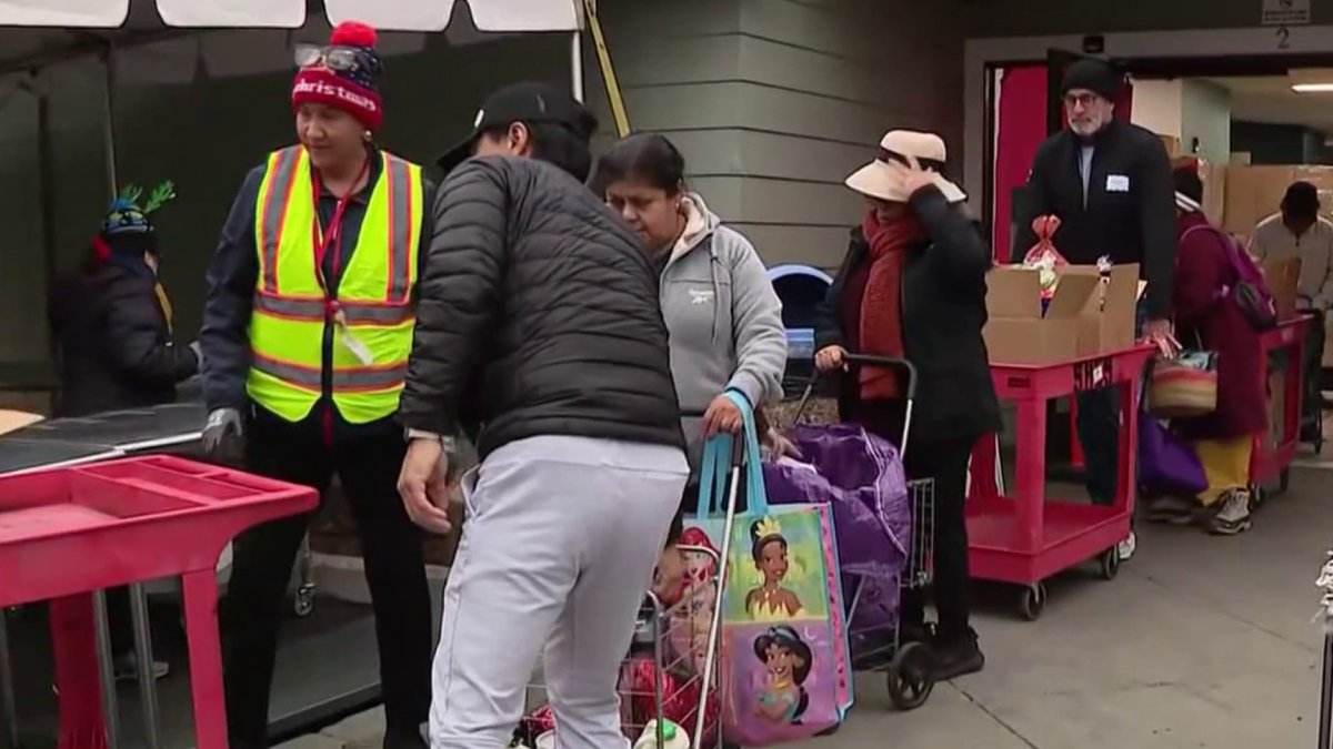 Sacred Heart distributes holiday food and toys in San Jose  NBC Bay Area [Video]