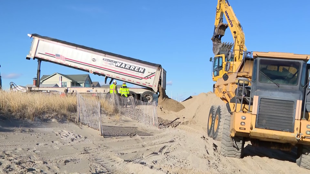 Project begins to add 30,000 tons of sand to Salisbury Beach [Video]