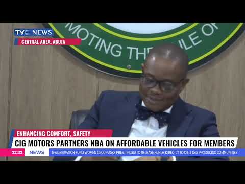 NBA, CIG Motors Sign MOU To Provide Lawyers Subsidised Cars [Video]