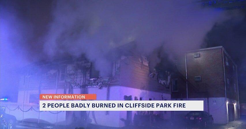 Man and woman severely burned escaping Cliffside Park house fire [Video]