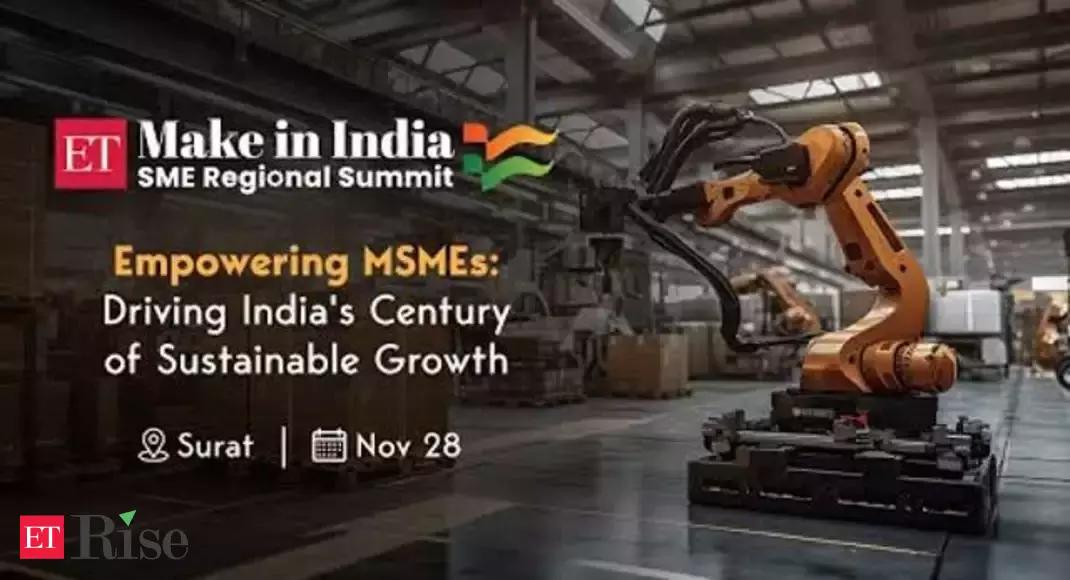 Make in India SME Regional Summit, Surat: Unlocking future growth for MSMEs - The Economic Times Video