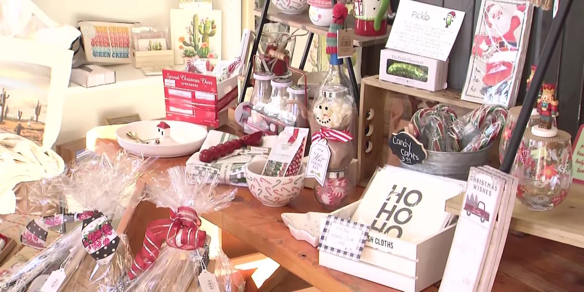 Get special gifts for the holidays at Wrapped With Ribbon in Gilbert [Video]