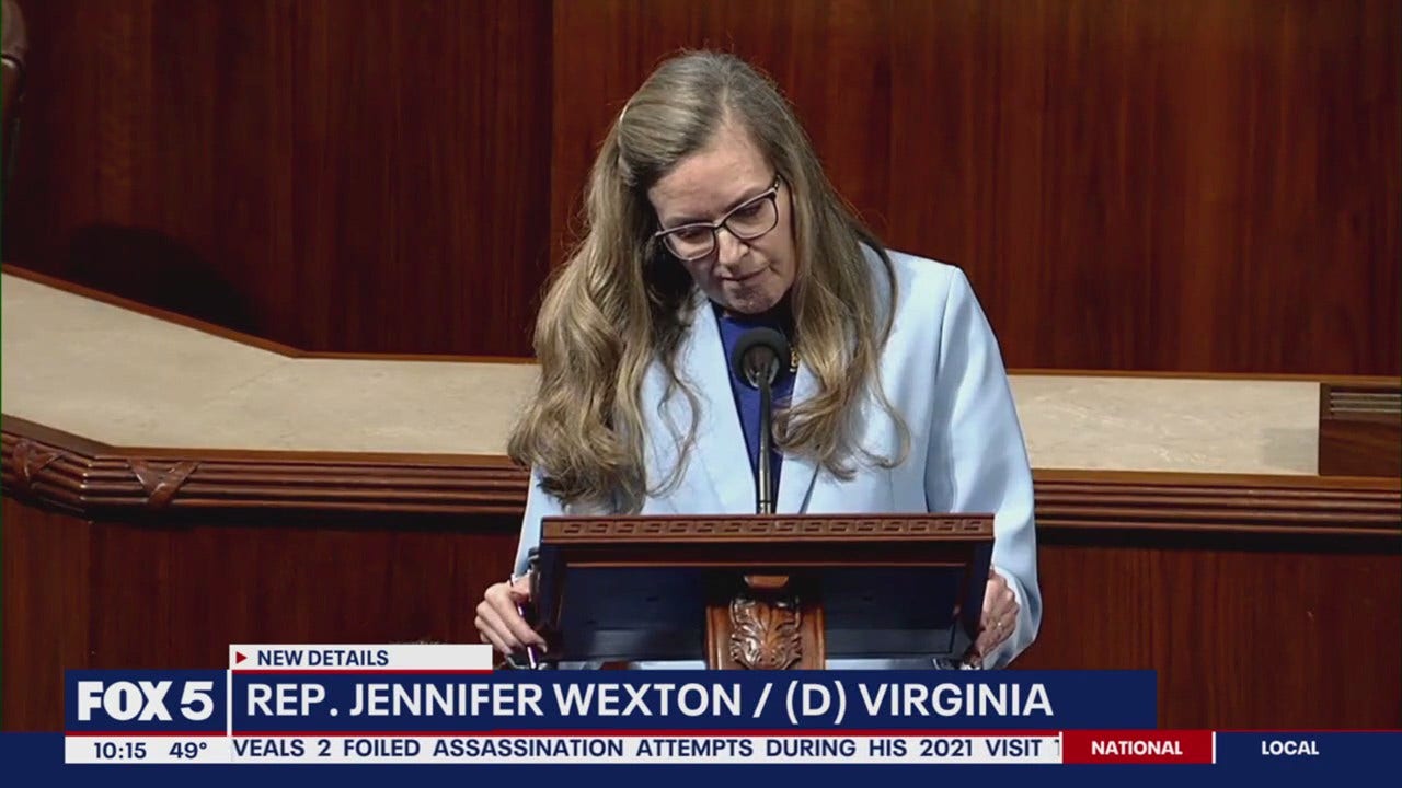 Virginia Rep. Jennifer Wextons emotional farewell speech in Congress [Video]