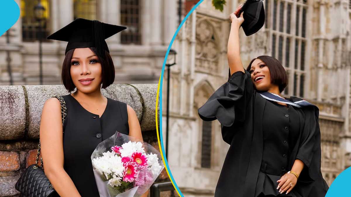 Zynnell Zuh: Ghanaian Actress Graduates With A Master’s Degree From Top University In London [Video]