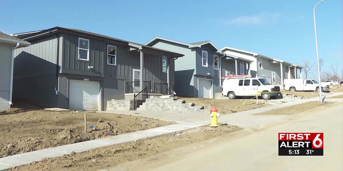 Habitat Omaha continues providing families with homes in new development [Video]