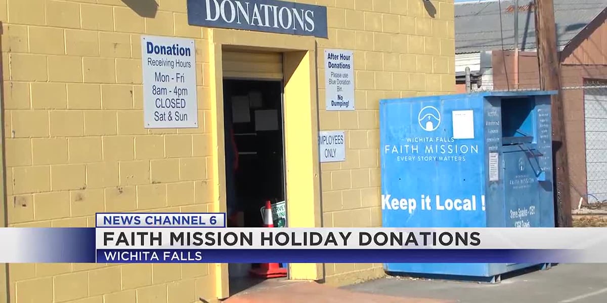 Faith Mission looking for donations to help fulfill winter needs [Video]