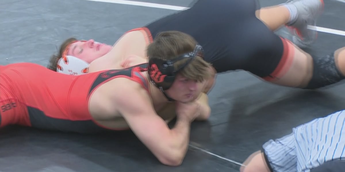 Washingtons Peyton Cox has one goal this wrestling year- to finish 1 spot better than the past 3 years! [Video]