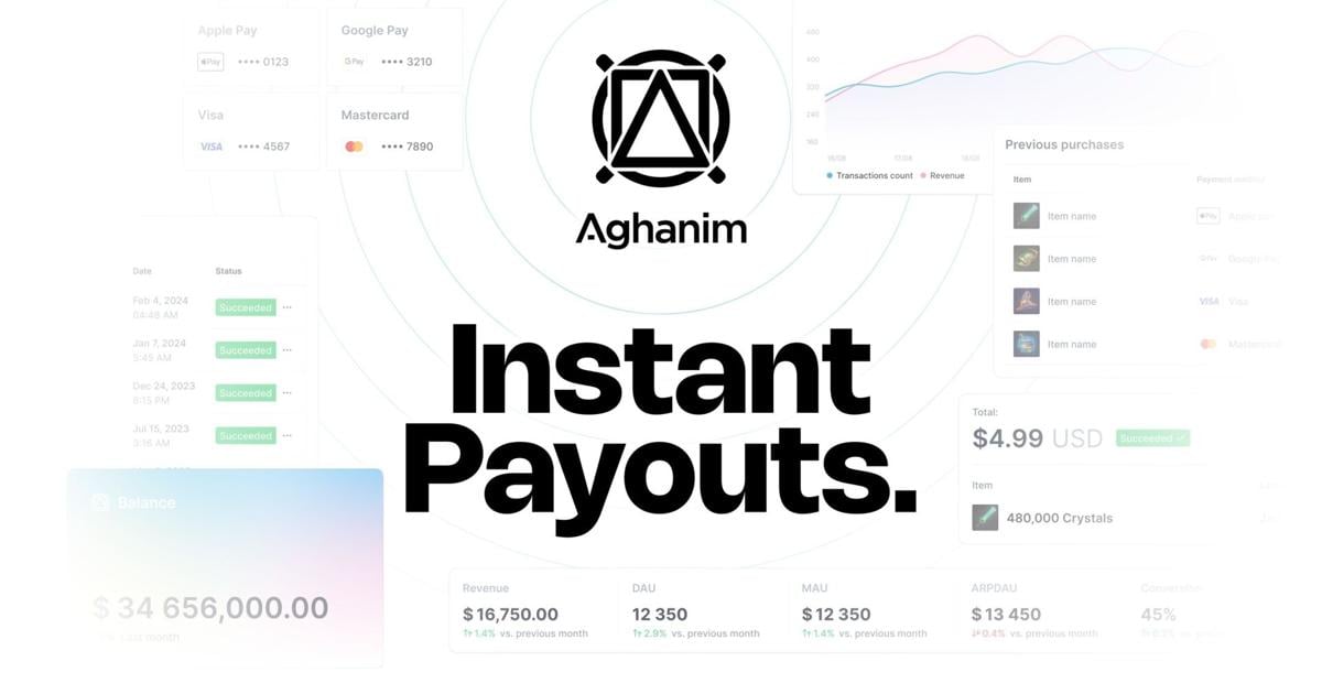 Aghanim Announces Instant Payouts for Mobile Game Developers | PR Newswire [Video]