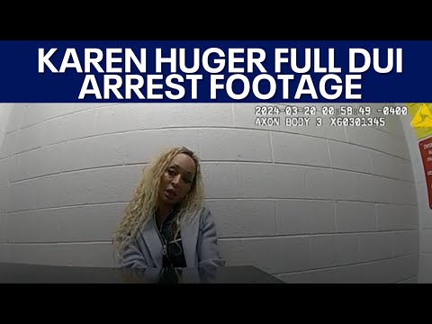 FULL BODY CAM FOOTAGE RHOP star Karen Huger DUI Arrest [Video]