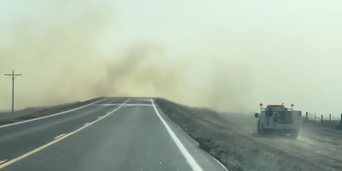 Winds kick up wildfires in rural Nebraska [Video]