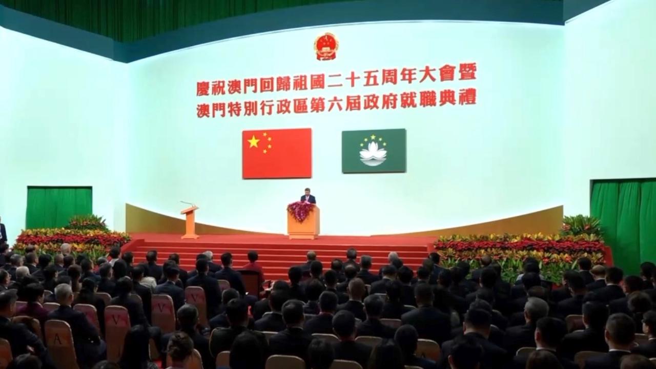 Xi Jinping highlights Macao