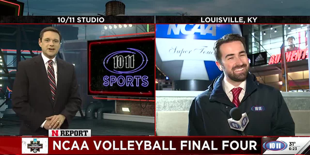 LIVE IN LOUISVILLE: Huskers set for rematch vs. Penn St. [Video]