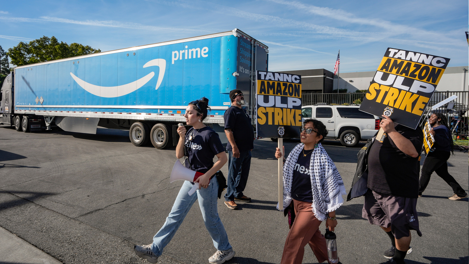 Amazon strike: Teamsters say 