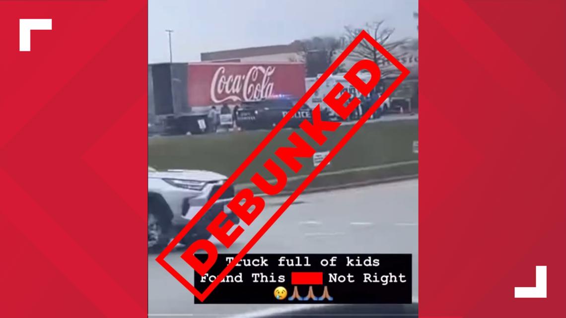 Davenport Police debunk social media rumors claiming Coca-Cola truck was involved in child trafficking [Video]