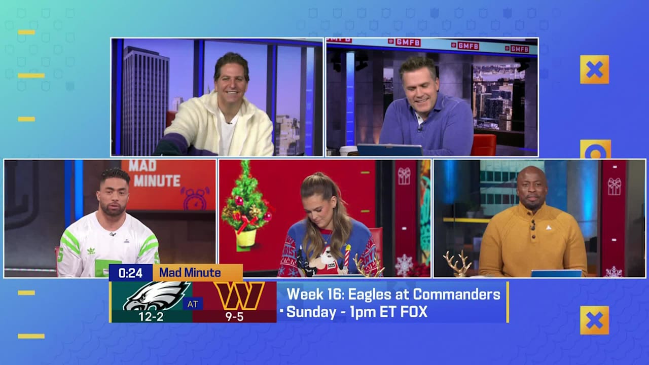 The ‘Mad Minute’ on Eagles-Commanders in Week 16 ‘GMFB’ [Video]