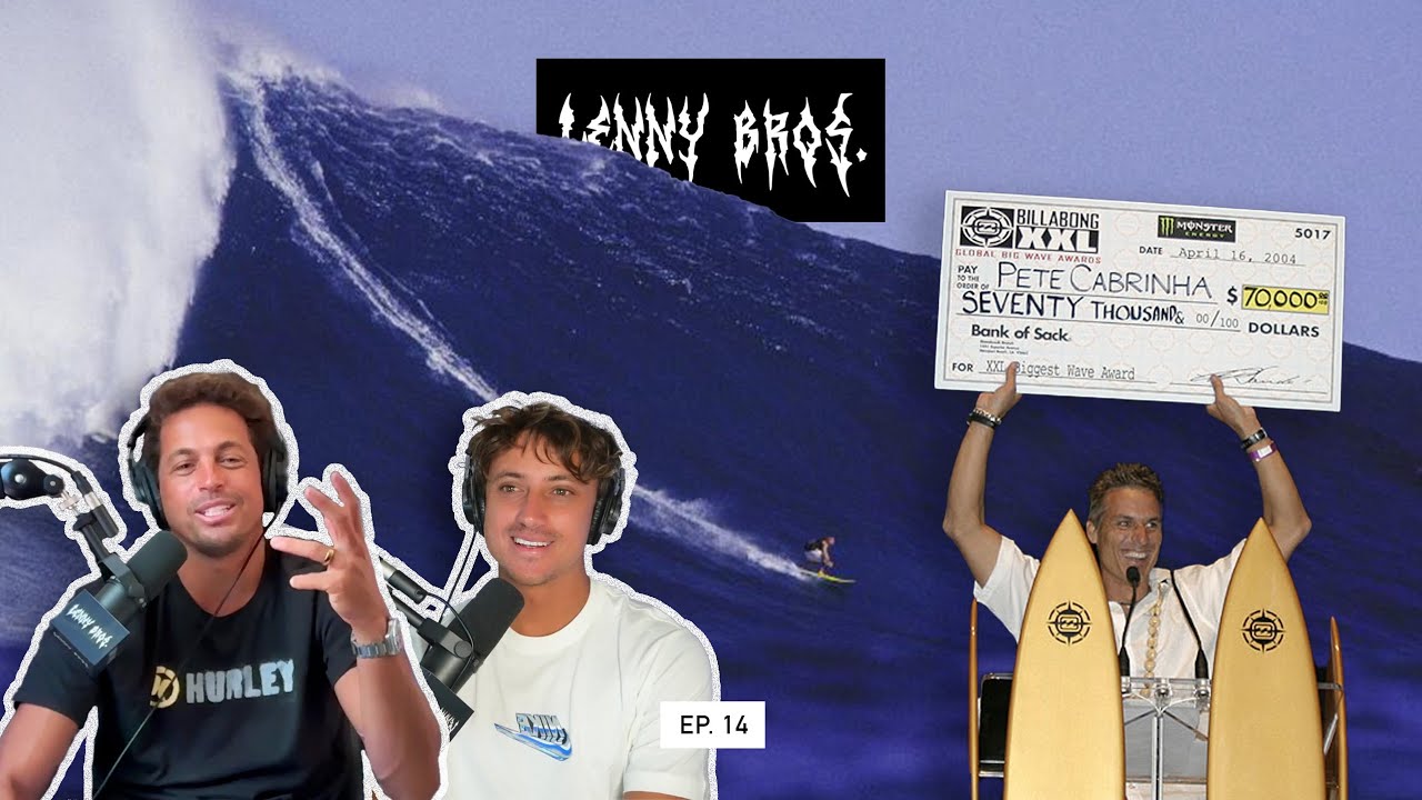 Riding a 70ft World Record Breaking Wave at JAWS (w/ PETE CABRINHA)  LENNY BROS. EP. 14 | Free Wings Foils SUP Surf Magazine Online [Video]