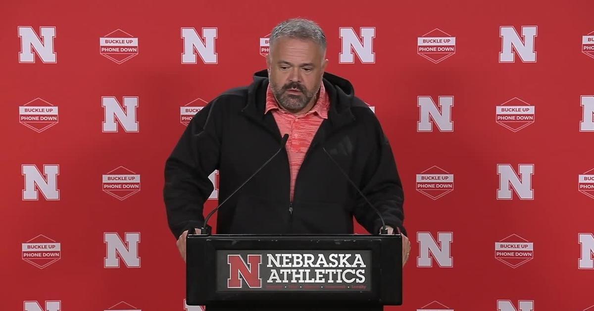 Nebraska coach Matt Rhule