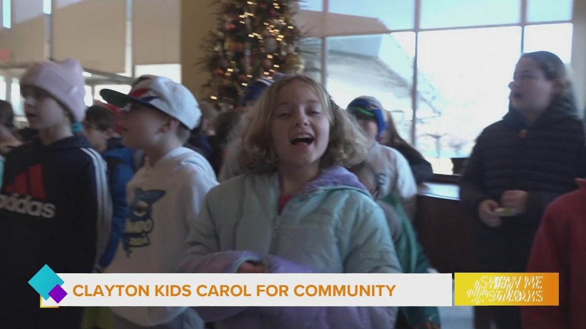 Fourth-grade students working with seniors at nursing home [Video]