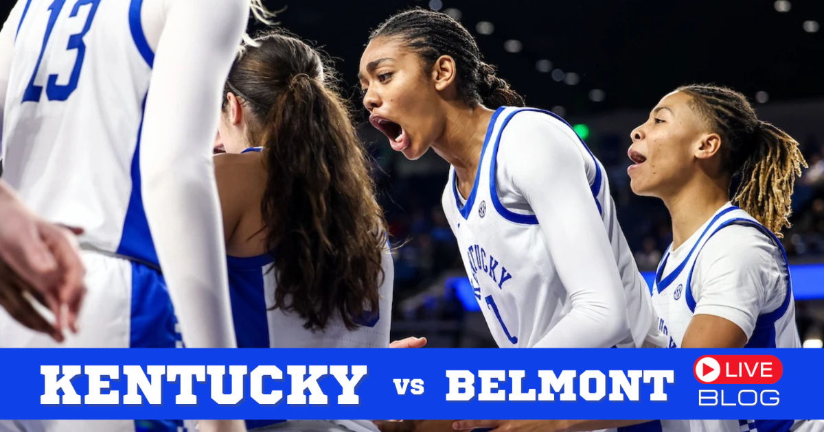 LIVE BLOG: Kentucky WBB vs. Belmont [Video]