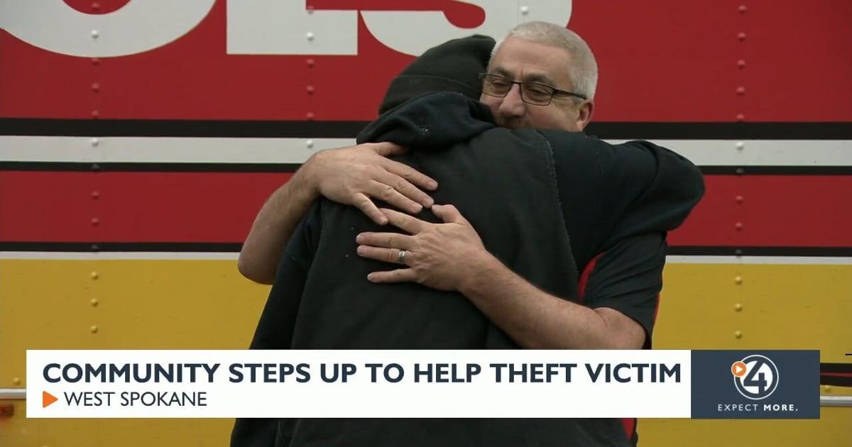 Community steps up to help theft victim | Video