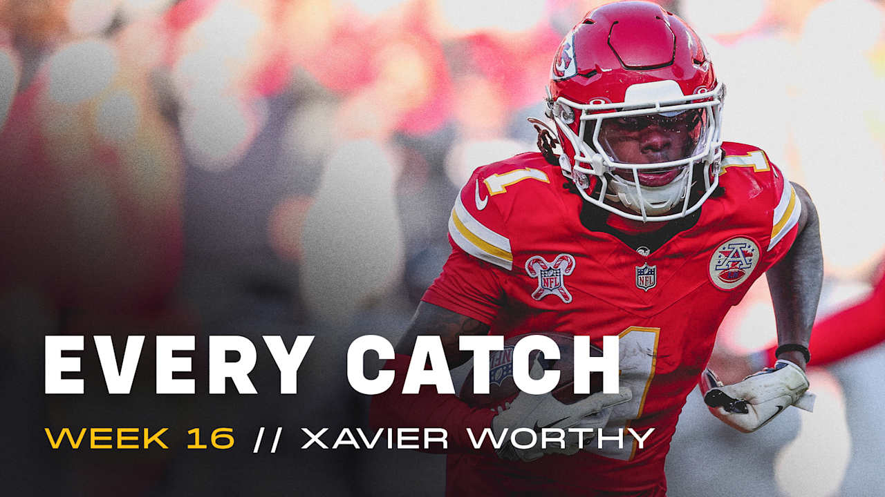 Every Catch Made by Xavier Worthy Week 16 [Video]