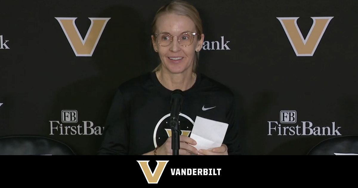 Vandy WBB  West Georgia Postgame Press Conference  Dec. 21  Vanderbilt University Athletics  Official Athletics Website [Video]