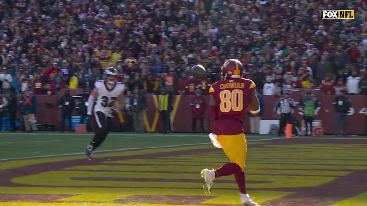 Jayden Daniels’ TD pass to Crowder gets Commanders on board vs. Eagles [Video]