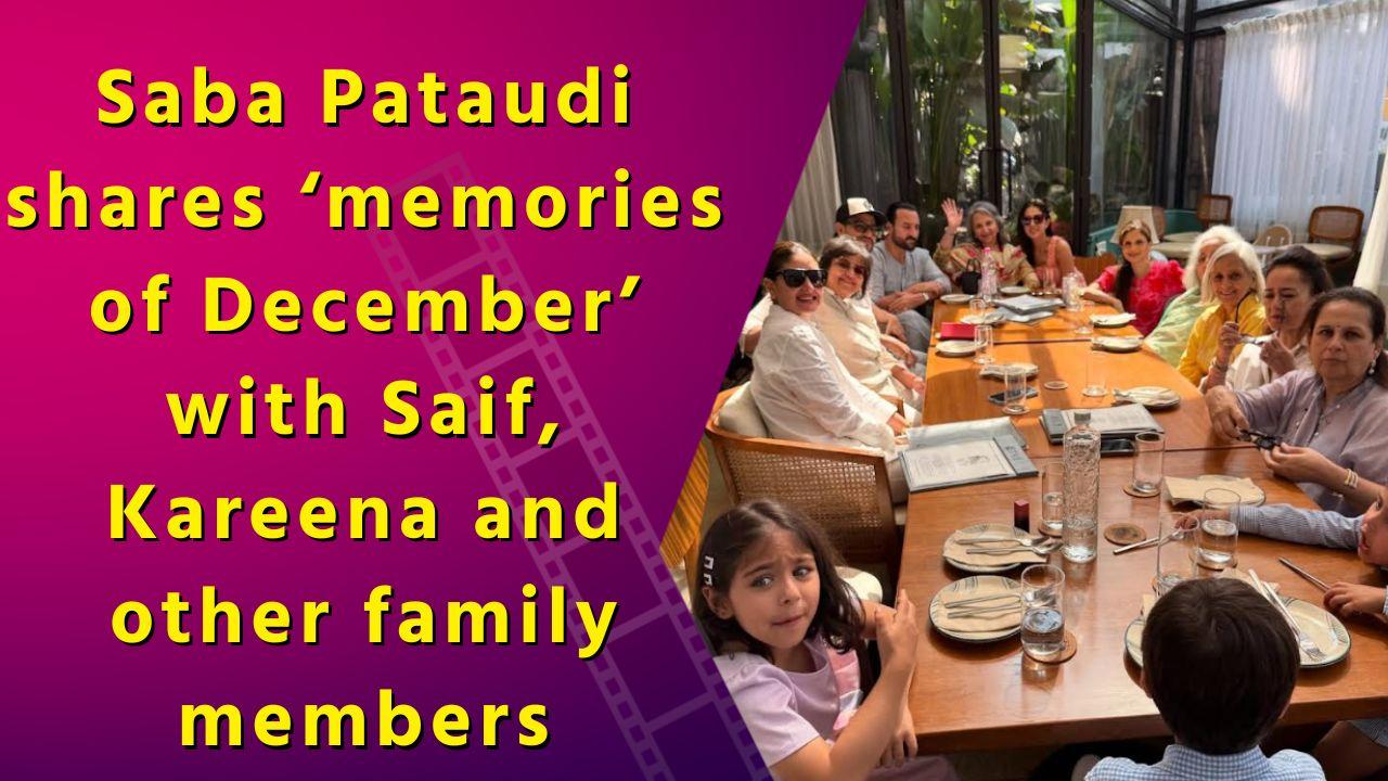 Saba Pataudi shares memories of December [Video]