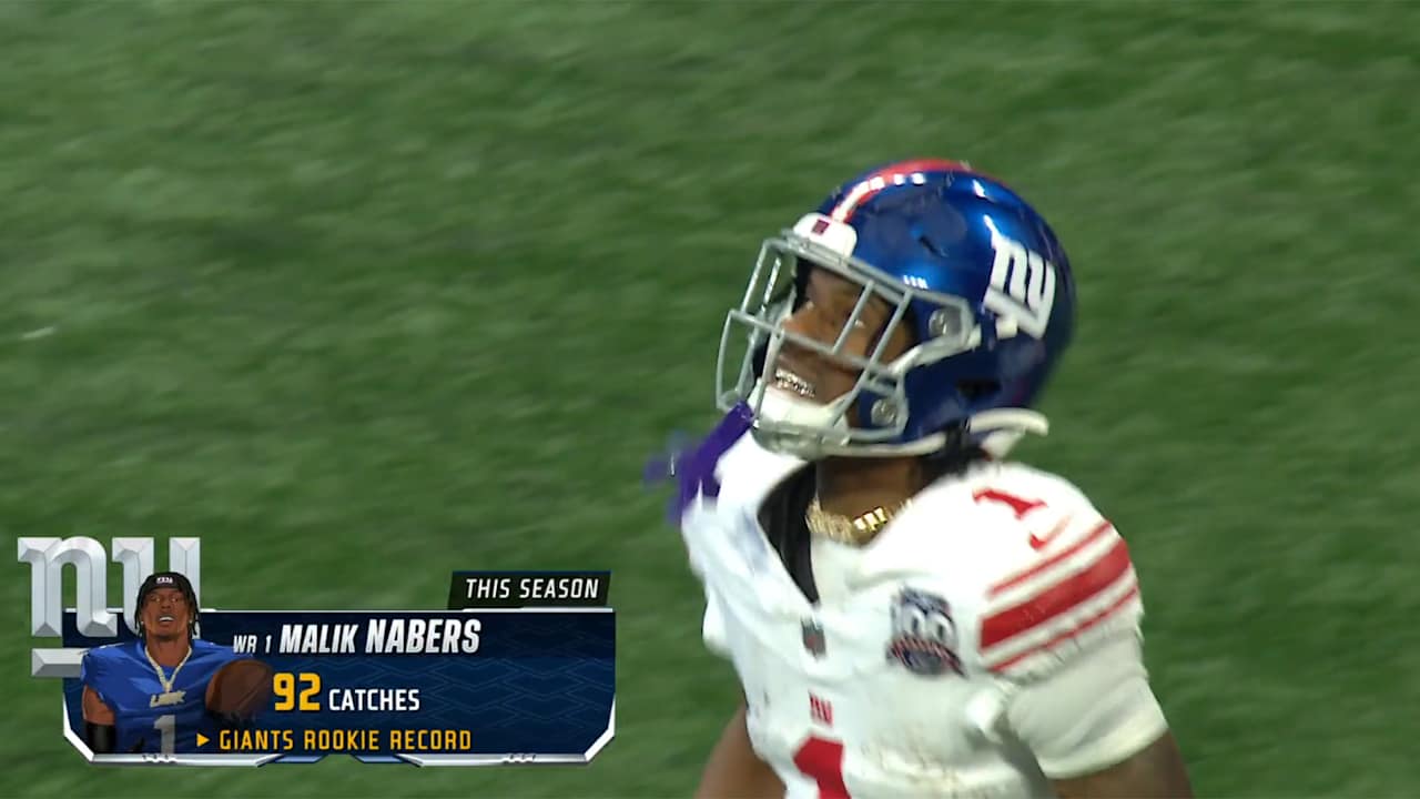 The catch that gave Malik Nabers the Giants