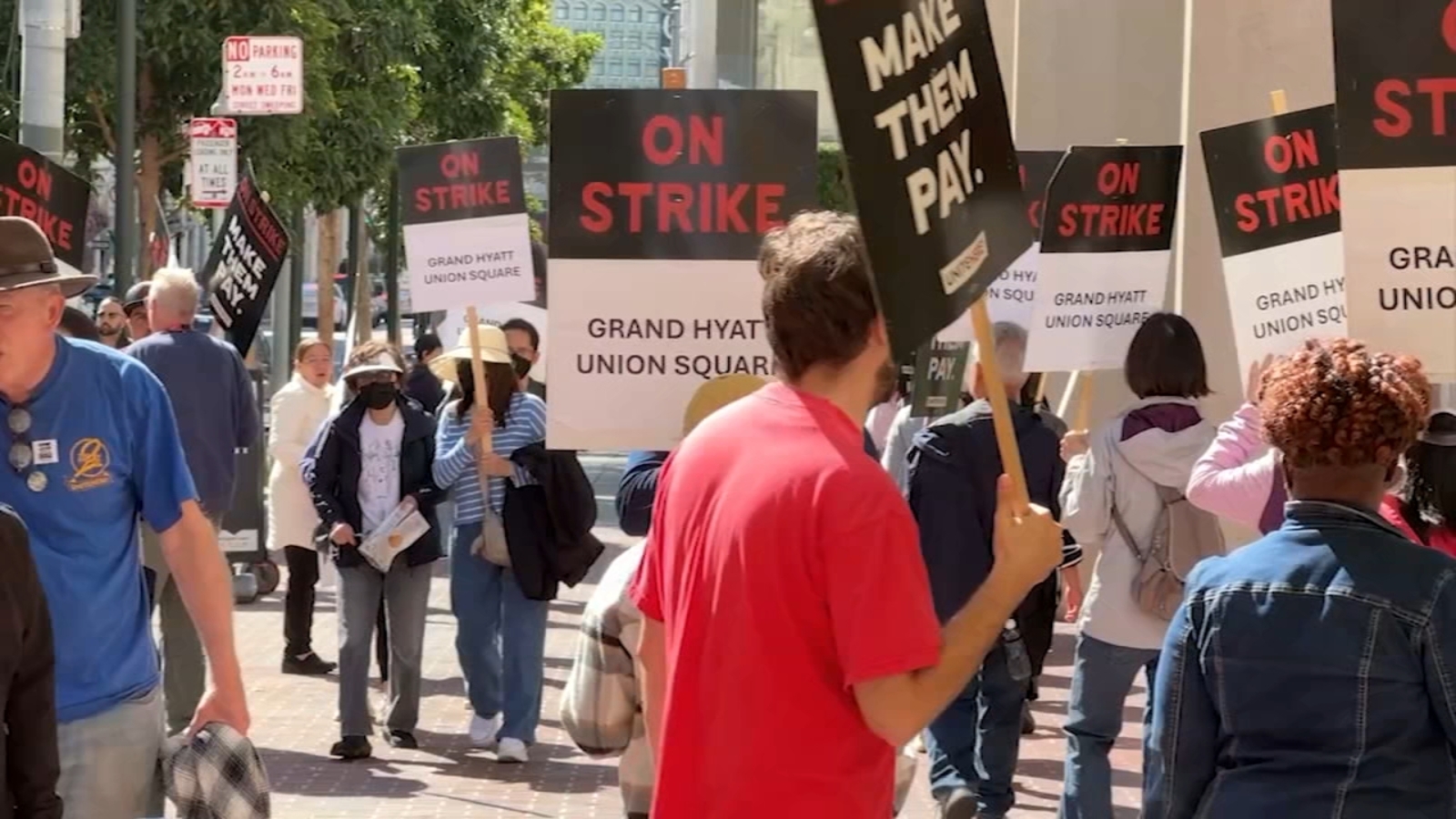 San Francisco Hyatt Hotel union workers with UNITE HERE Local 2 vote, unanimously approve new contract [Video]